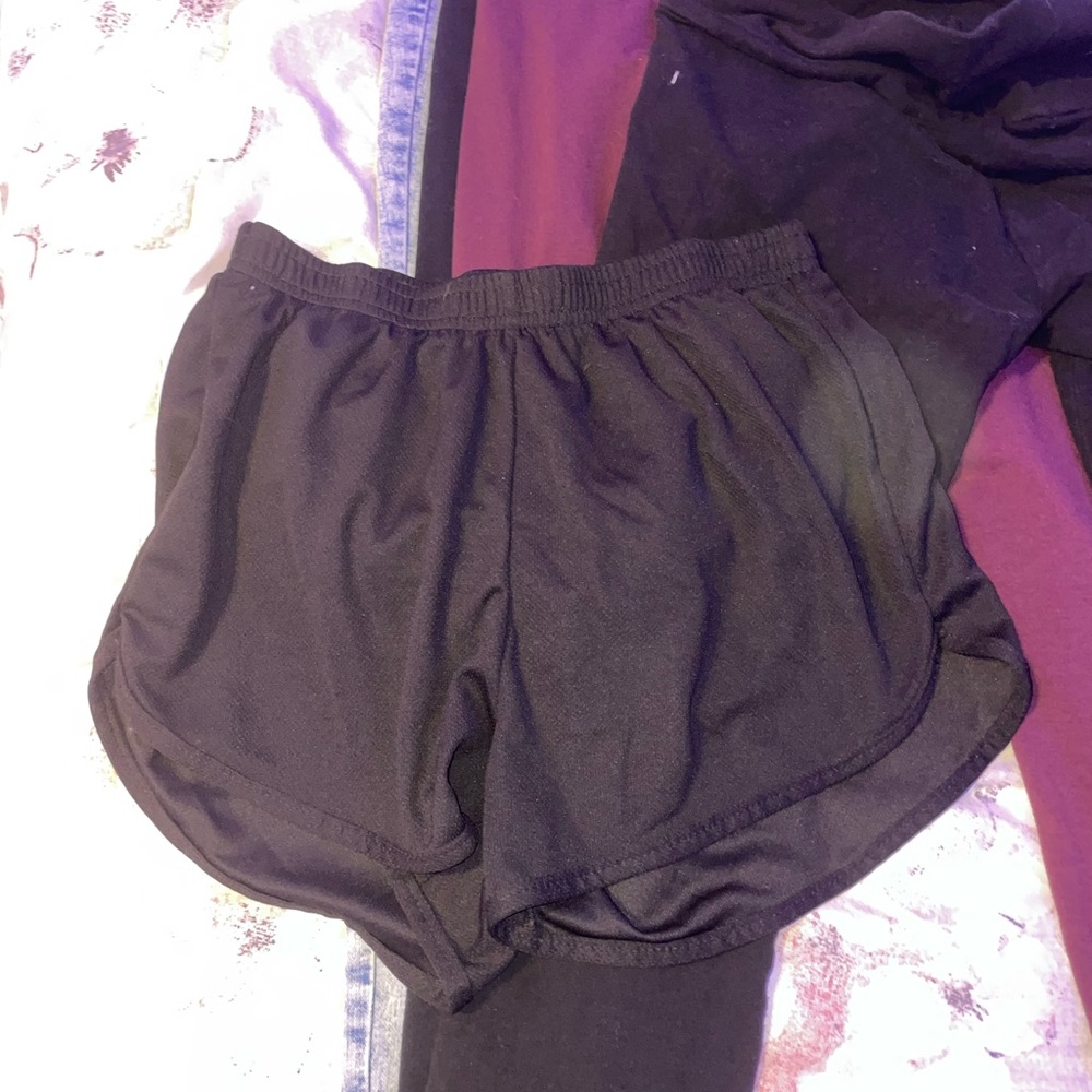 track shorts w lining